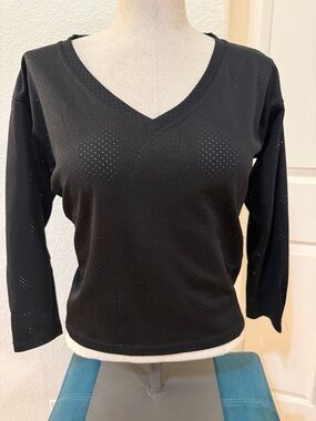 The North Face Black Mesh Top